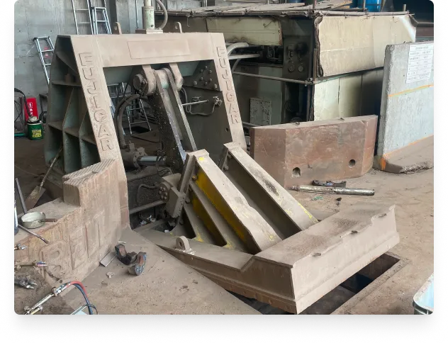 機械解体　○○